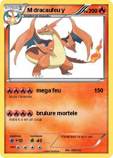 Pokemon M dracaufeu y