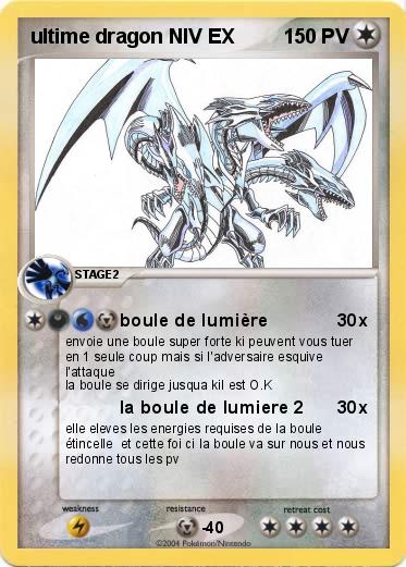 Pokemon ultime dragon NIV EX