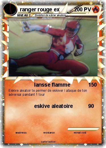 Pokemon ranger rouge ex