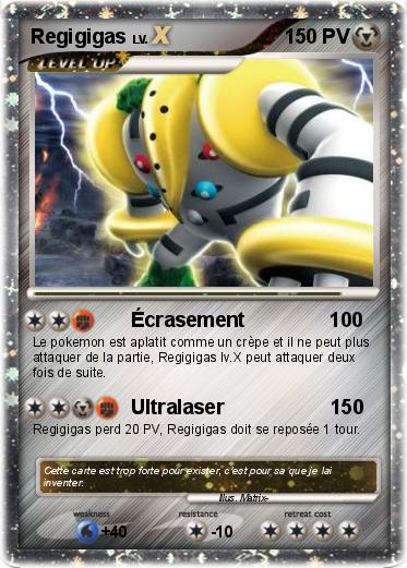 Pokemon Regigigas
