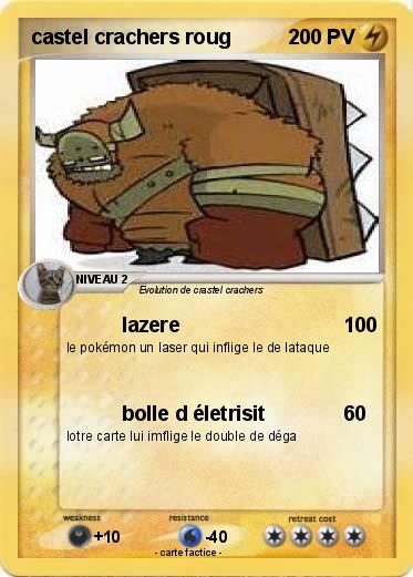 Pokemon castel crachers roug