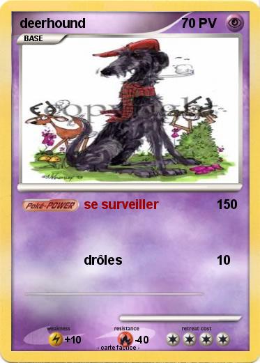Pokemon deerhound