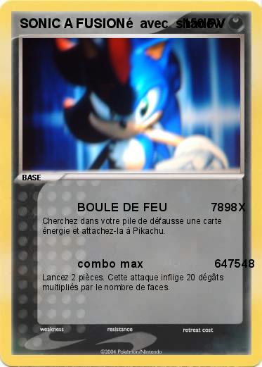 Pokemon SONIC A FUSIONé  avec  shadow