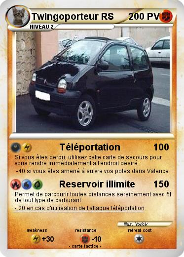 Pokemon Twingoporteur RS