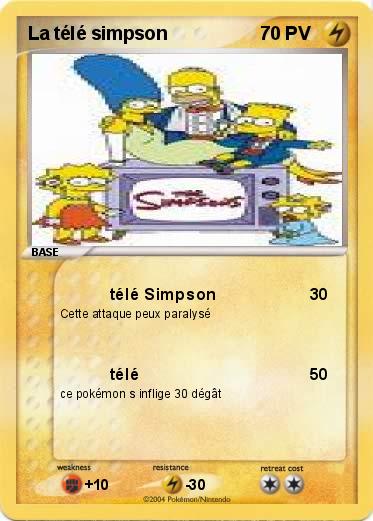 Pokemon La télé simpson 