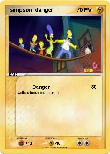 Pokemon  simpson  danger