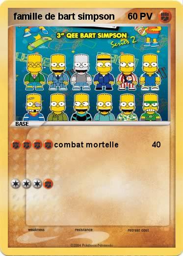Pokemon famille de bart simpson 