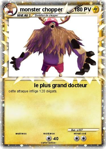 Pokemon monster chopper