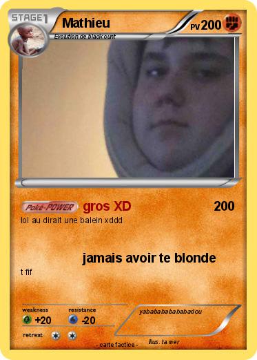 Pokemon Mathieu