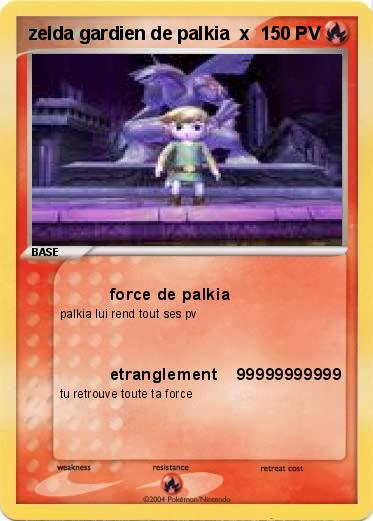 Pokemon zelda gardien de palkia  x