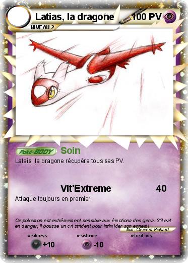 Pokemon Latias, la dragone