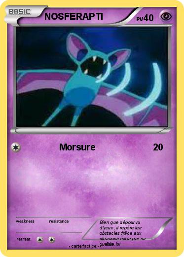 Pokemon NOSFERAPTI
