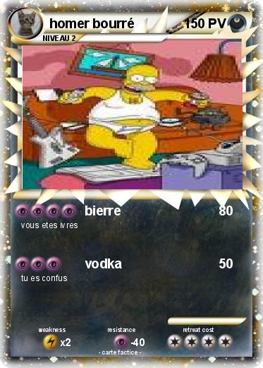 Pokemon homer bourré