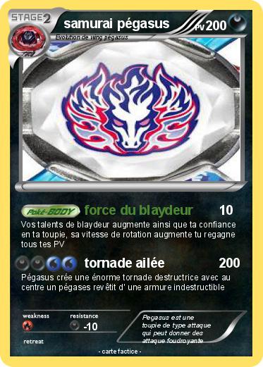 Pokemon samurai pégasus