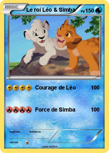 Pokemon Le roi Léo & Simba
