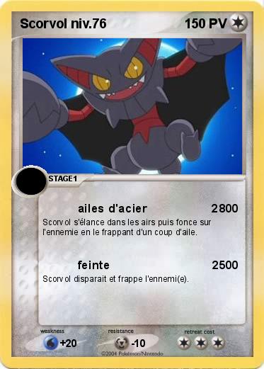 Pokemon Scorvol niv.76