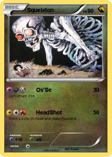 Pokemon Squeleton