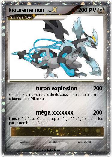 Pokemon kioureme noir