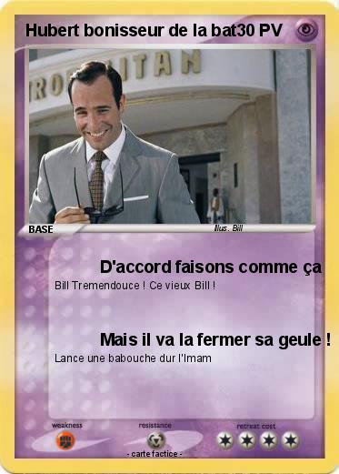 Pokemon Hubert bonisseur de la bat