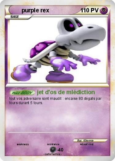 Pokemon purple rex