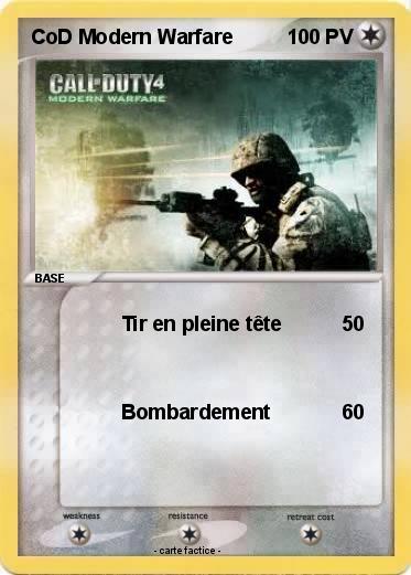 Pokemon CoD Modern Warfare