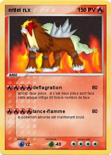 Pokemon entei n.x