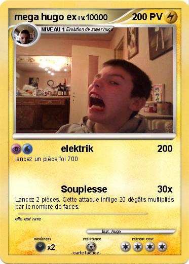 Pokemon mega hugo ex
