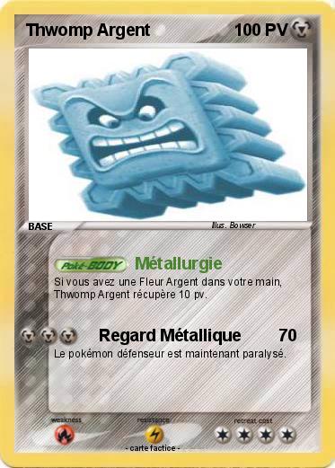 Pokemon Thwomp Argent