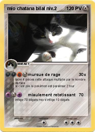 Pokemon mio chatana bilal niv.2