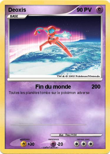 Pokemon Deoxis