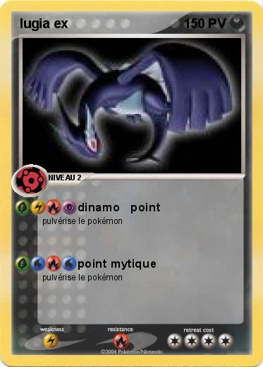 Pokemon lugia ex