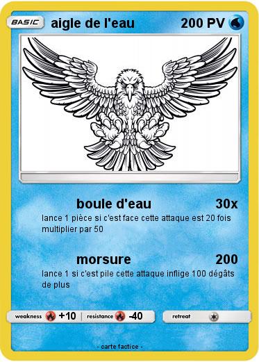 Pokemon aigle de l'eau
