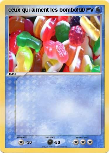 Pokemon ceux qui aiment les bombons