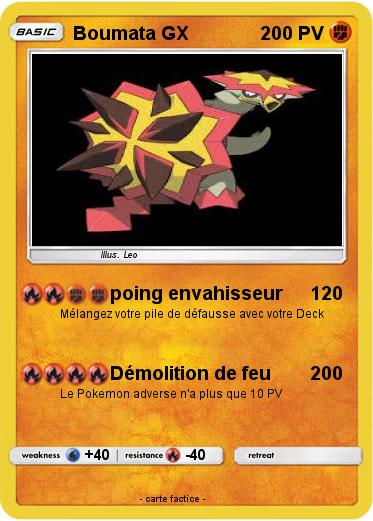 Pokemon Boumata GX