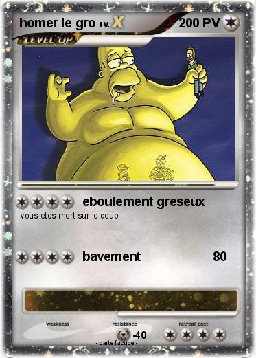 Pokemon homer le gro
