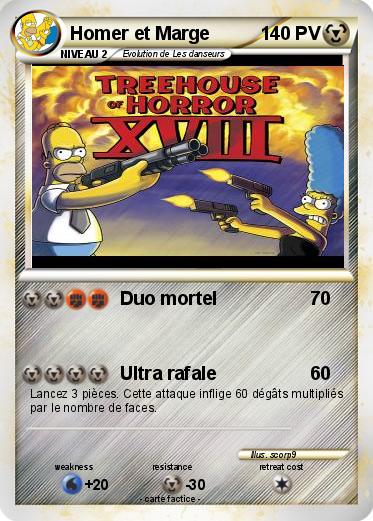 Pokemon Homer et Marge