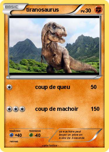 Pokemon tiranosaurus