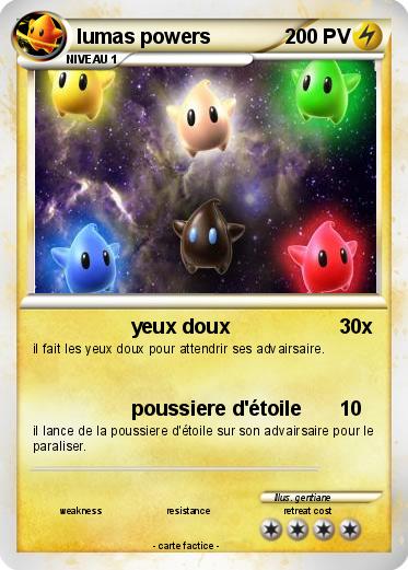 Pokemon lumas powers