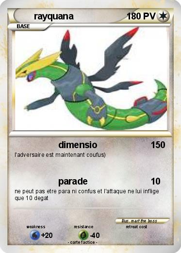 Pokemon rayquana