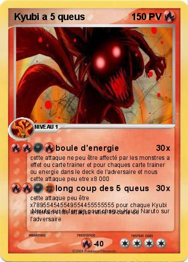 Pokemon Kyubi a 5 queus
