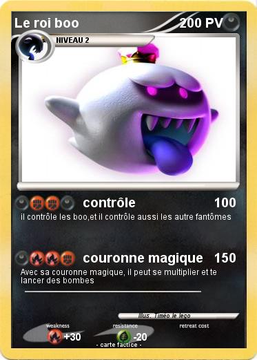 Pokemon Le roi boo