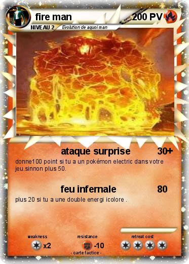 Pokemon fire man