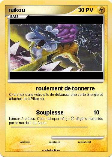 Pokemon raikou