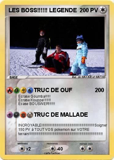 Pokemon LES BOSS!!!!!! LEGENDE