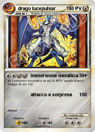 Pokemon drago lucepulsar