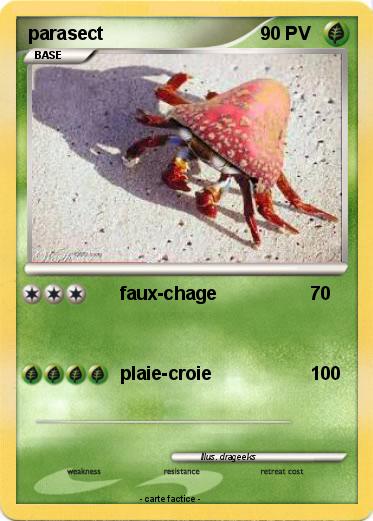 Pokemon parasect