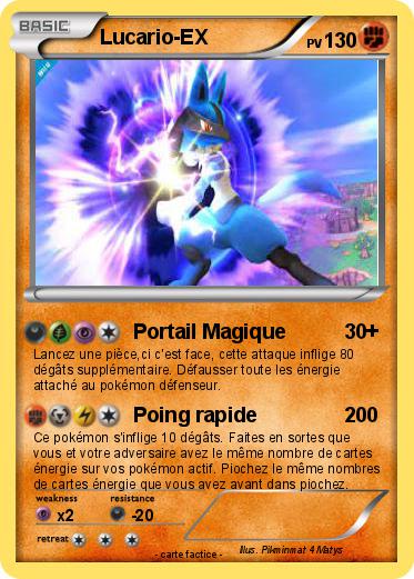 Pokemon Lucario-EX