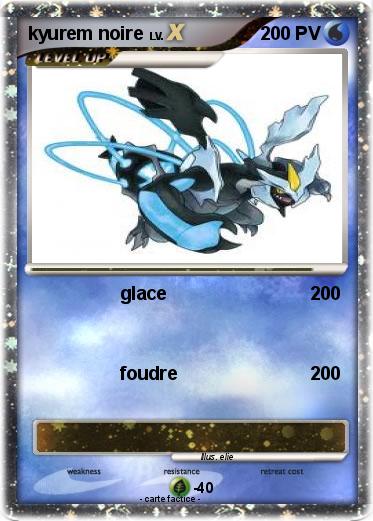 Pokemon kyurem noire