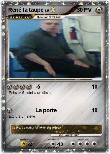 Pokemon René la taupe