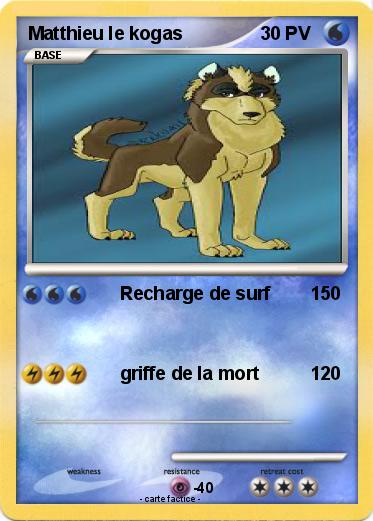 Pokemon Matthieu le kogas